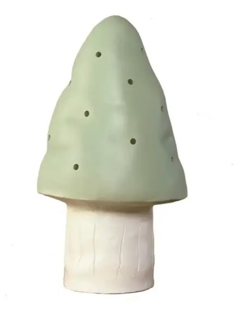 Egmont Toys Brand Green Ceramic Mushroom Night Light